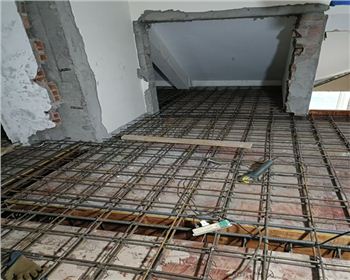 成都閣樓搭建-中海名城施工